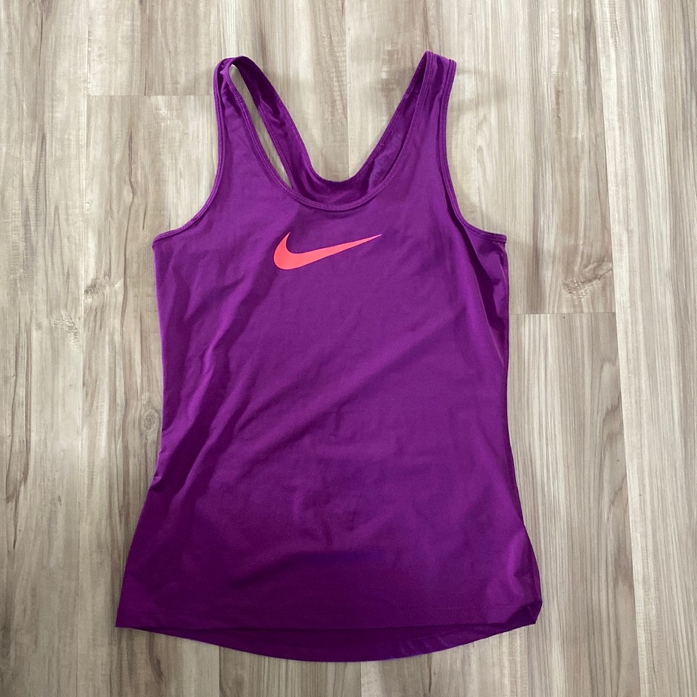 Nike Dri Fit Purple athletic tank top - Medium - Great/Excellent used condition
